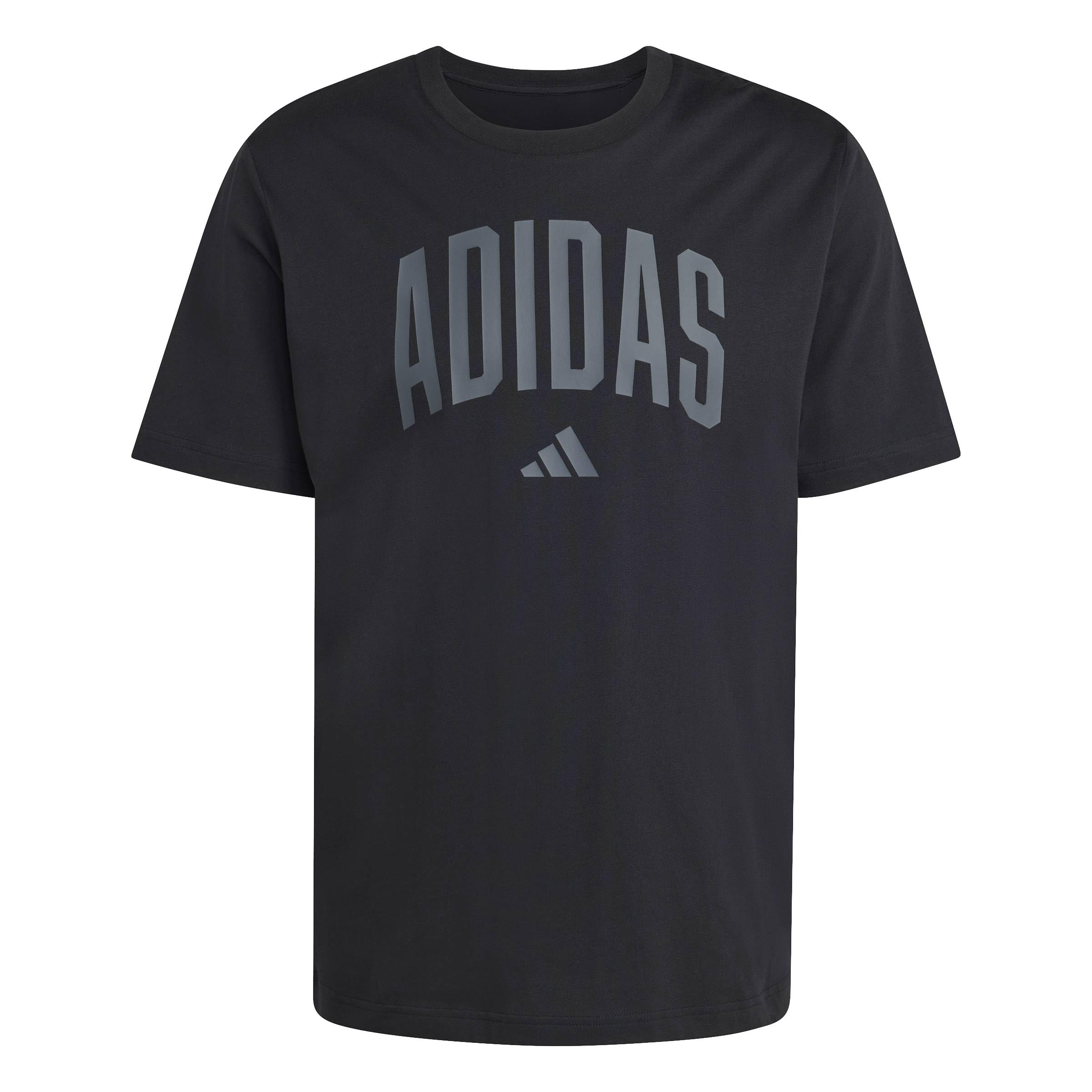 adidas Sportswear Men's Collegiate Lineage Graphic T-Shirt, Black, Size M, Men