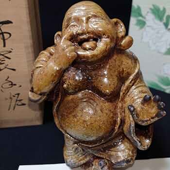 國延昇 備前焼　布袋　香炉 共箱　香道具 縁起物 七福神 国延昇 71wY-0M4rQL._AC_UF350,