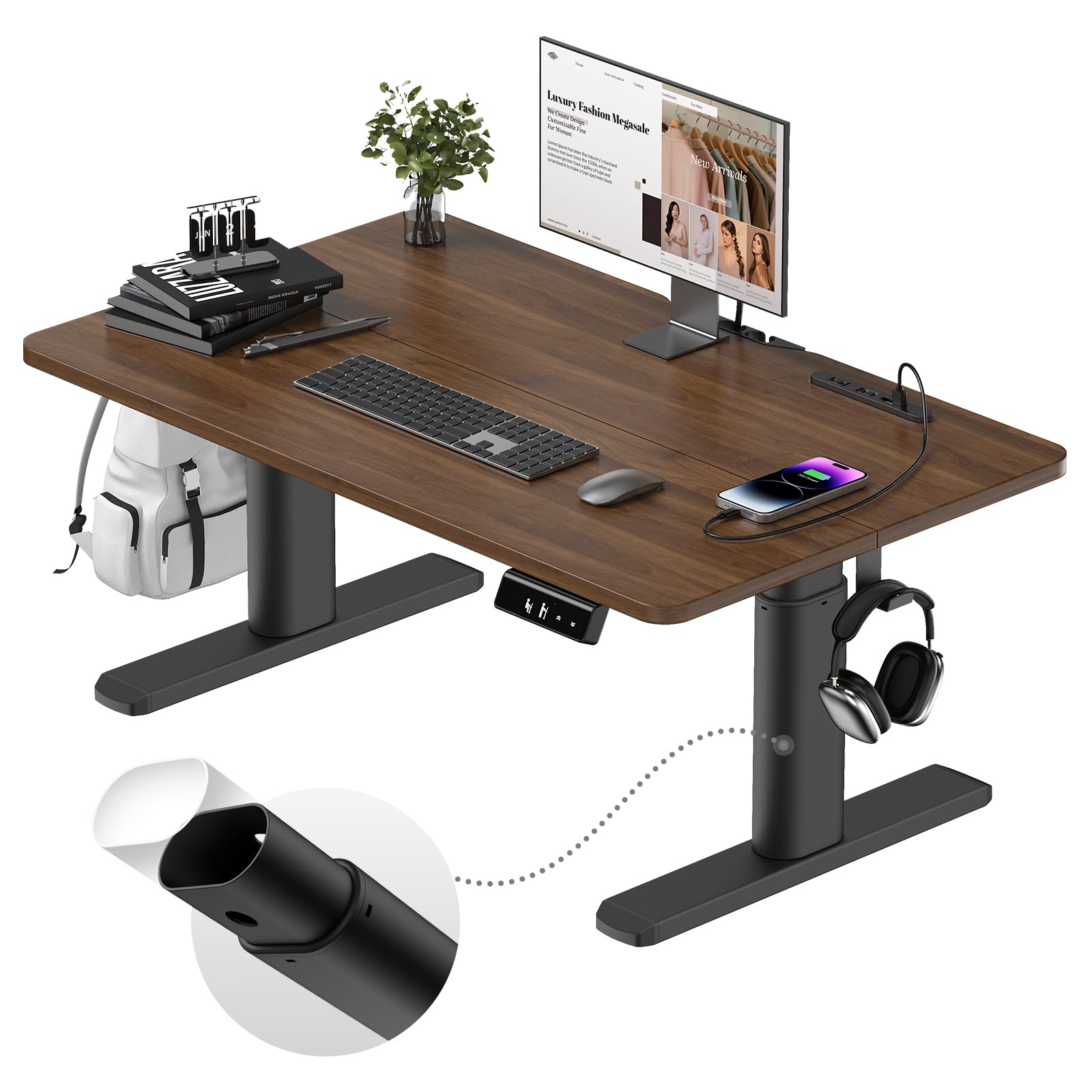 高さ調節可能な机 Amazon | 次世代｜電動昇降式デスク ローデスク 120×60cm 高さ(48-72cm