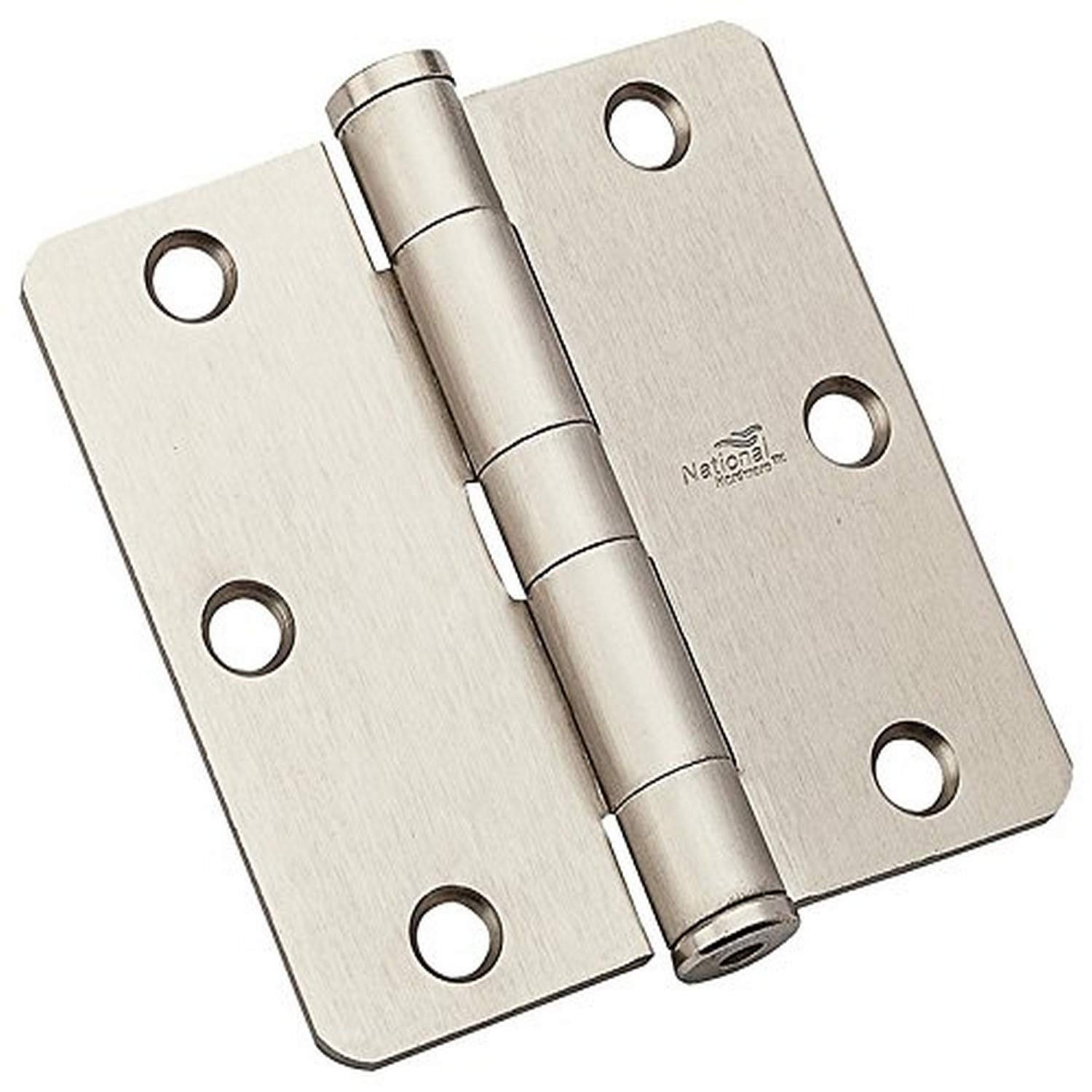 Charnière standard modèle N236-140 en nickel satiné de haute précision architecturale
