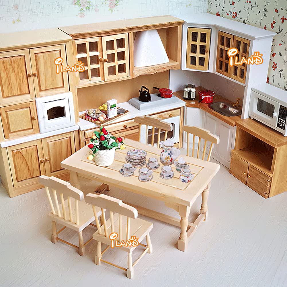 【カラーサンプル】ドールハウス ミニチュア ティーセット Amazon.co.jp: ミニチュアセラミック人形ティーセット ドール