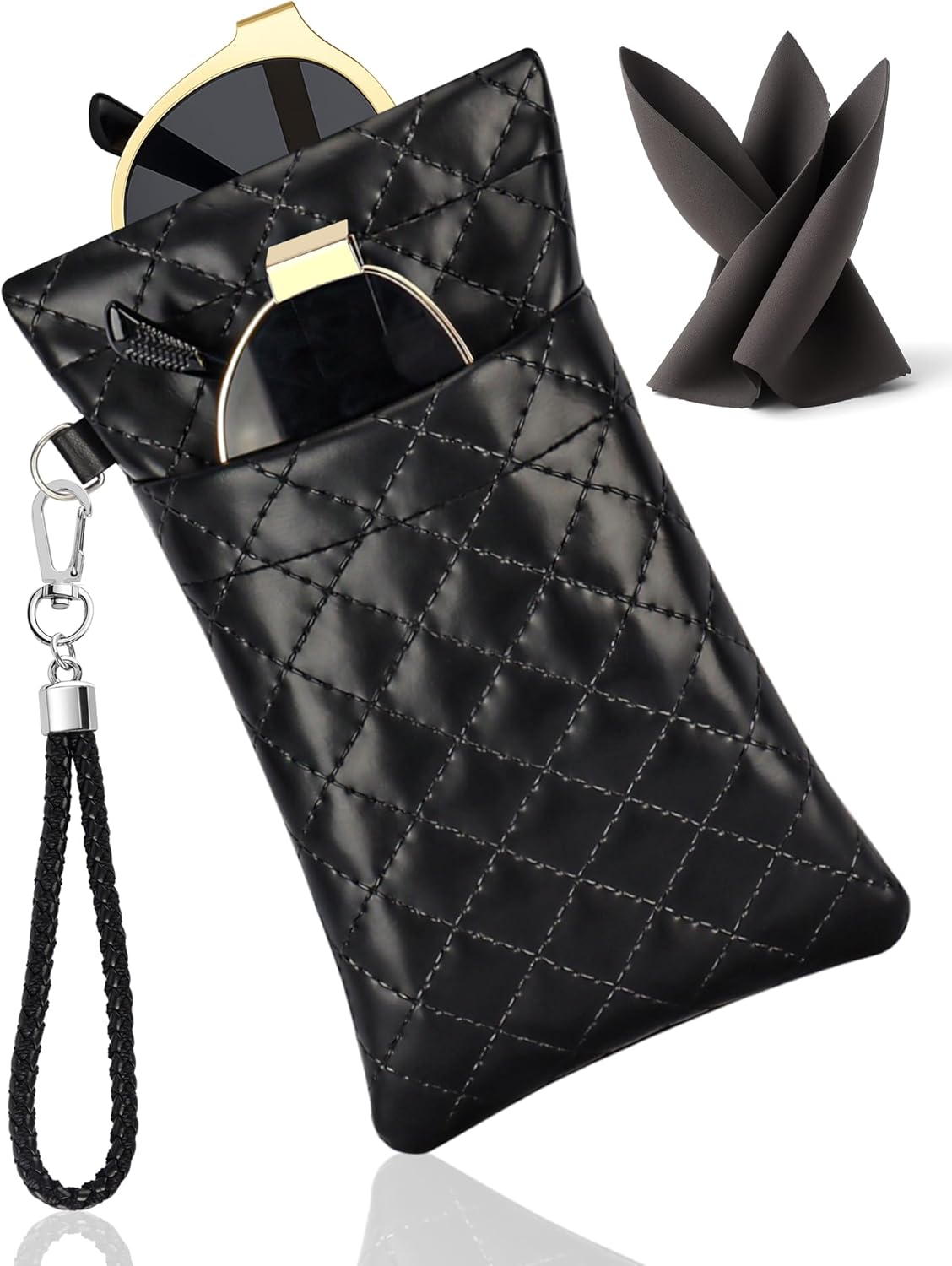 Double Glasses Case Dual Sunglasses...