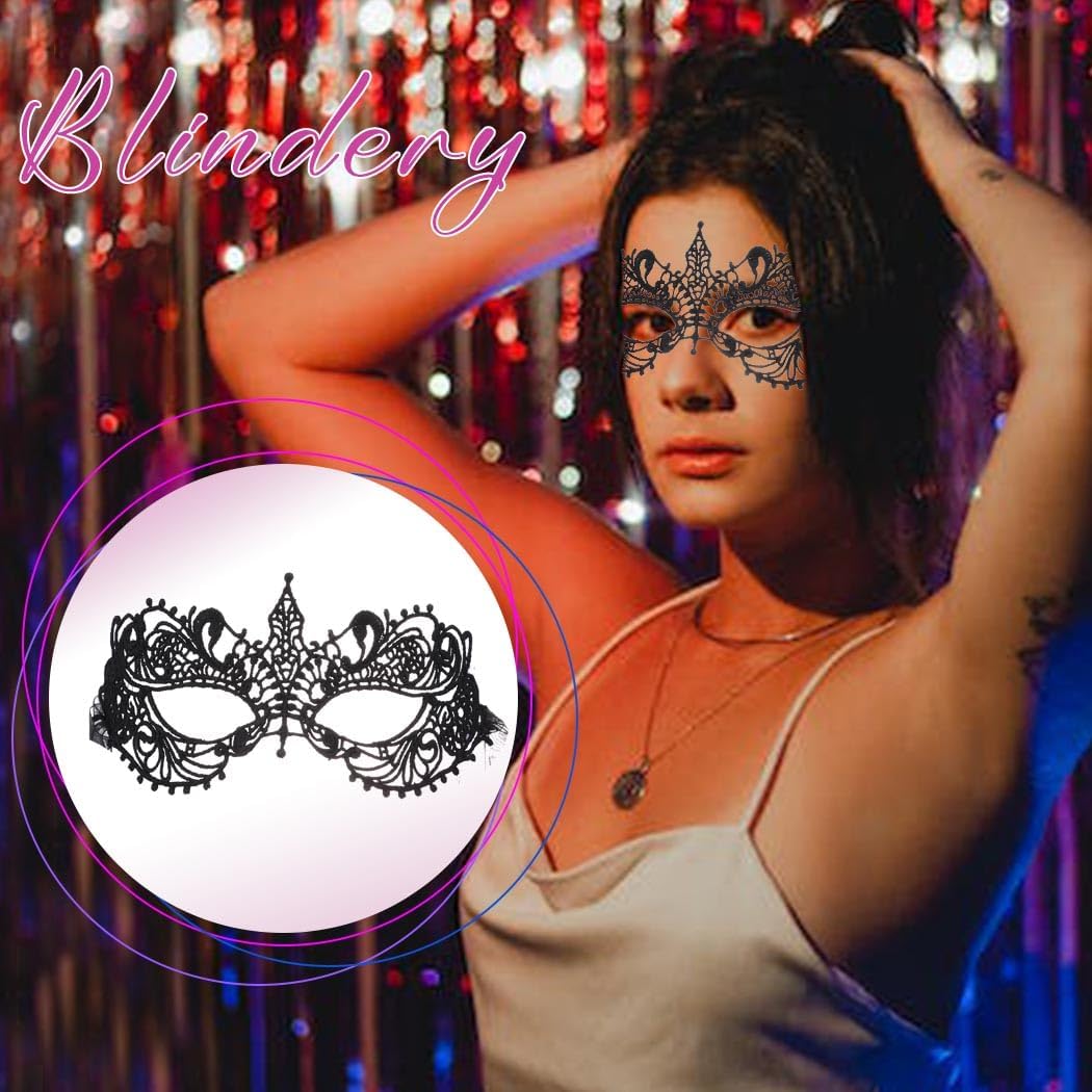 Masquerade Mask for Women Lace Eye Mask Venetian Mask Costume Lace Mask Ball Proms and Party