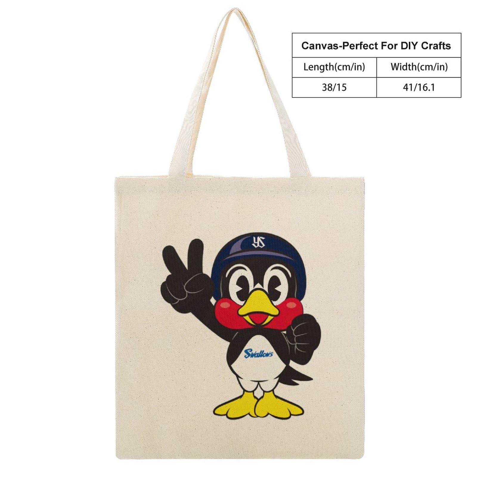 Amazon.co.jp: 東京ヤクルトスワローズ つば九郎 トートバッグ