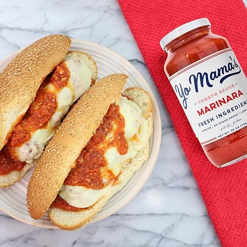 Miniatura 21 de Salsa de pasta Keto Chianti Wine de Yo Mama’s Foods – Pack de (2) – Sin azúcar añadida, baja en carbohidratos, baja en sodio, sin gluten, apta