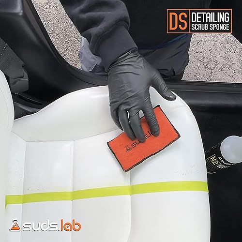 Miniatura 9 de Suds Lab DS - Paquete de 3 almohadillas de microfibra para limpieza y detalles del interior del automóvil, juego de 3, seguras en cuero, vinilo,