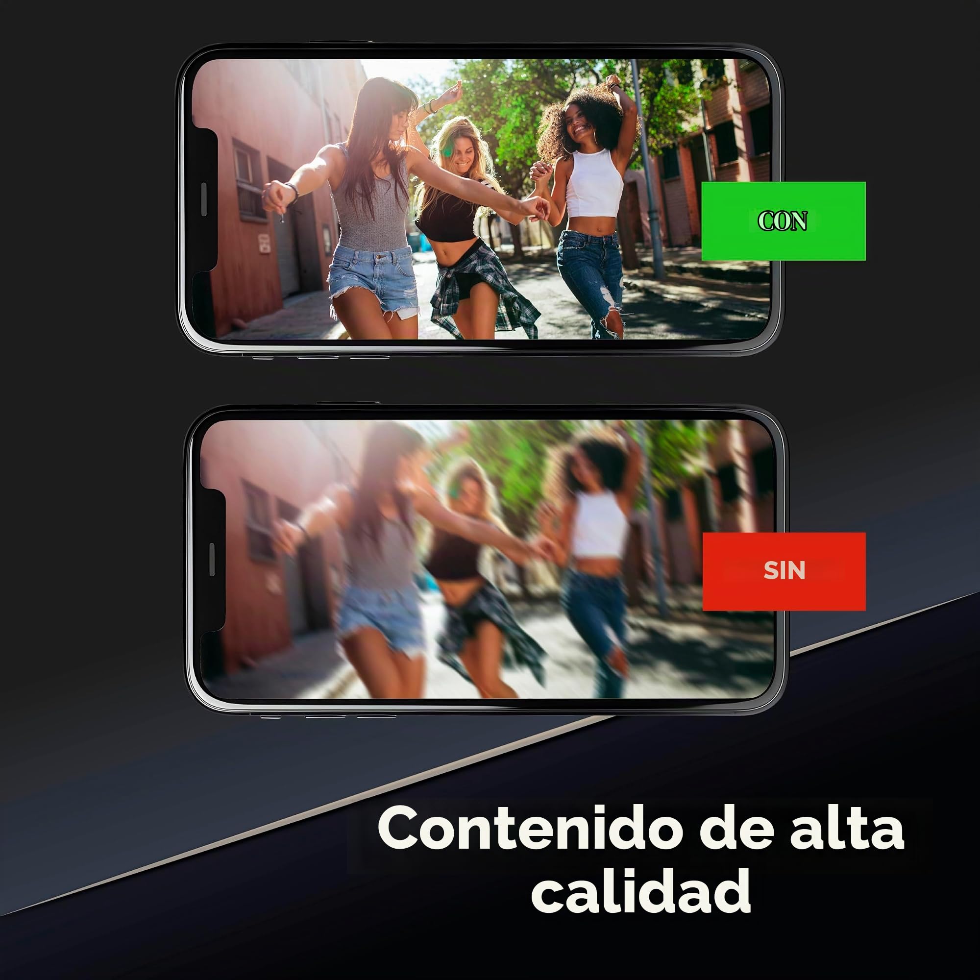 Cellularline FREEMOTION Gimbal 3 en 1 con estabilizador Inteligente Anti-vibración, Palo Selfie, trípode, Mando Bluetooth, Aluminio, grabación Vertical y Horizontal, Negro