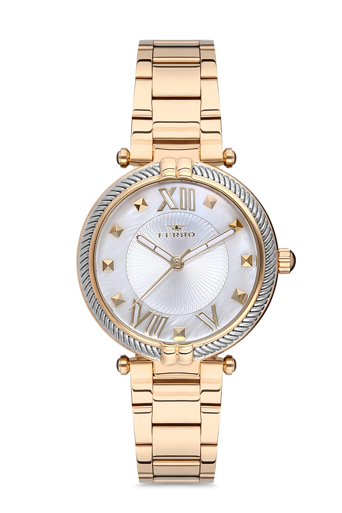 See full amazon price history chart for Ferro Spezia Analog White Dial Womens Watch-F21046A-1100-D Ferro Spezia Analog White Dial Womens Watch-F21046A-1100-D (B09RP4YFG2) Amazon Price History, Amazon Price Tracker