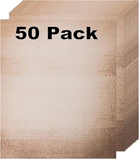 50 Pack Decorative Vintage Paper | Vintage Stationary Paper | Use for Creating Timeless Writing, Drawing, Sketches, Painti...