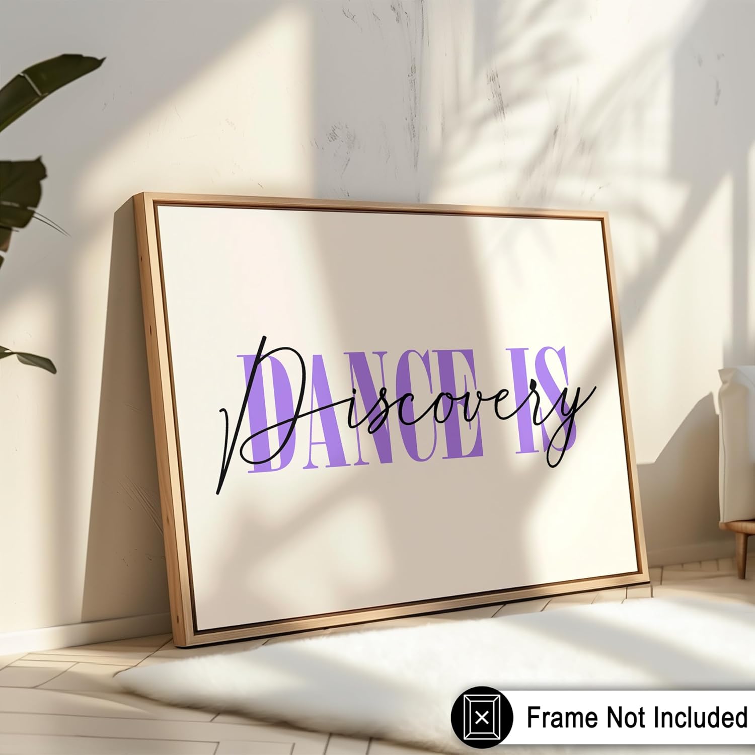 Poster Master 6-Piece Dance Poster - Dance Definition Print - Typography Studio Art - Educational Design - Nursery & Colorful Print - Kid's Room or Playroom Decor - 8x10 UNFRAMED