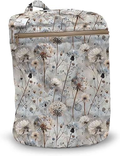 Miniatura 20 de Kanga Care Wet Bag - Mini costura sellada impermeable 3D dimensional para pañales de tela de bebé, viajes, playa, piscina, gimnasio, natación,