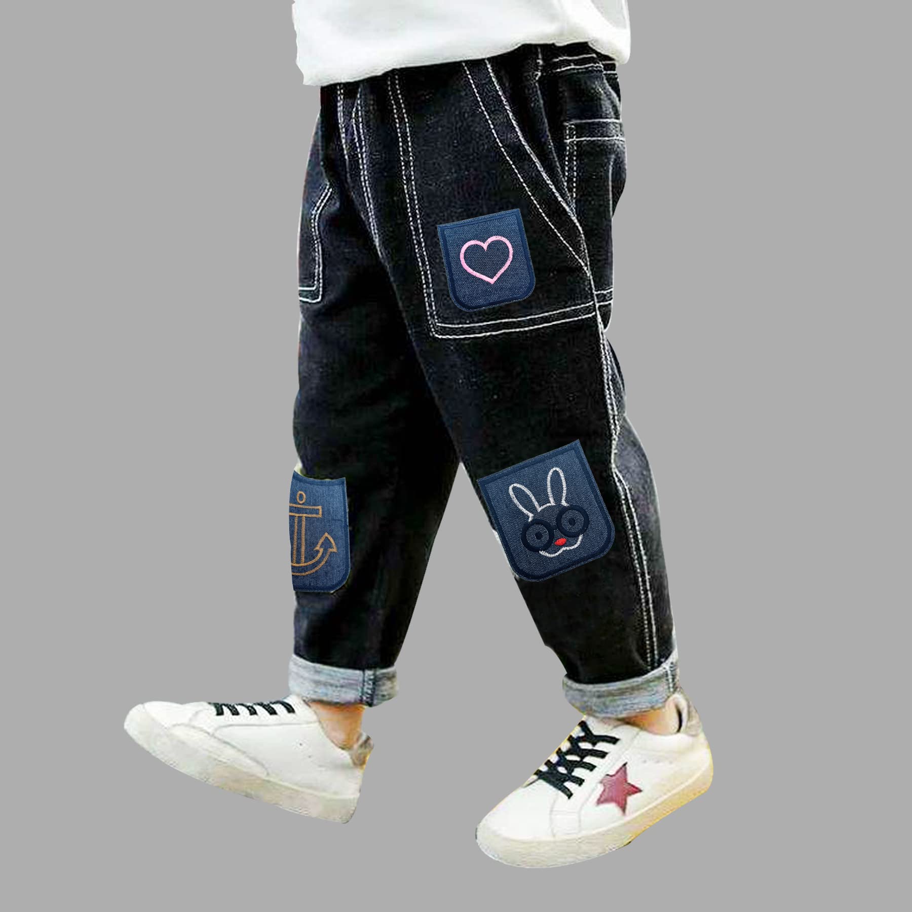 Toppa Ricamata Termoadesiva Da Stiro Diametro 4,2 Cm – Ideale Per Vestiti, Camicie, Cappellini E Jersey - 3