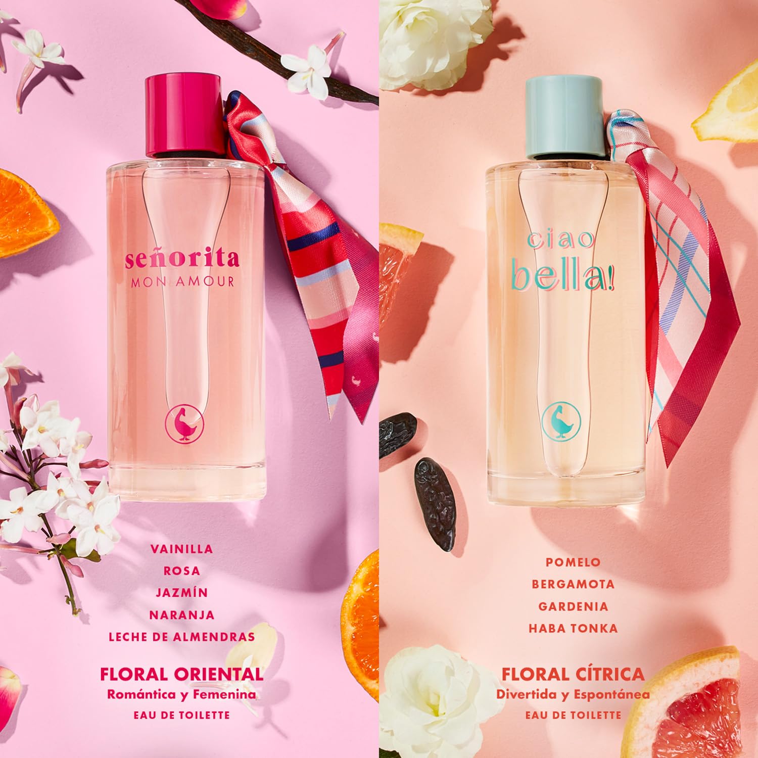 El Ganso Señorita Mon Amour Eau de Toilette for Women, Fruity Floral Fragrance, with Spray
