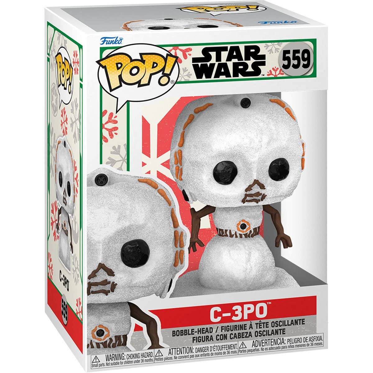 Funko Pop! スター・ウォーズ 雪だるまフィギュア 5体セット POP Star