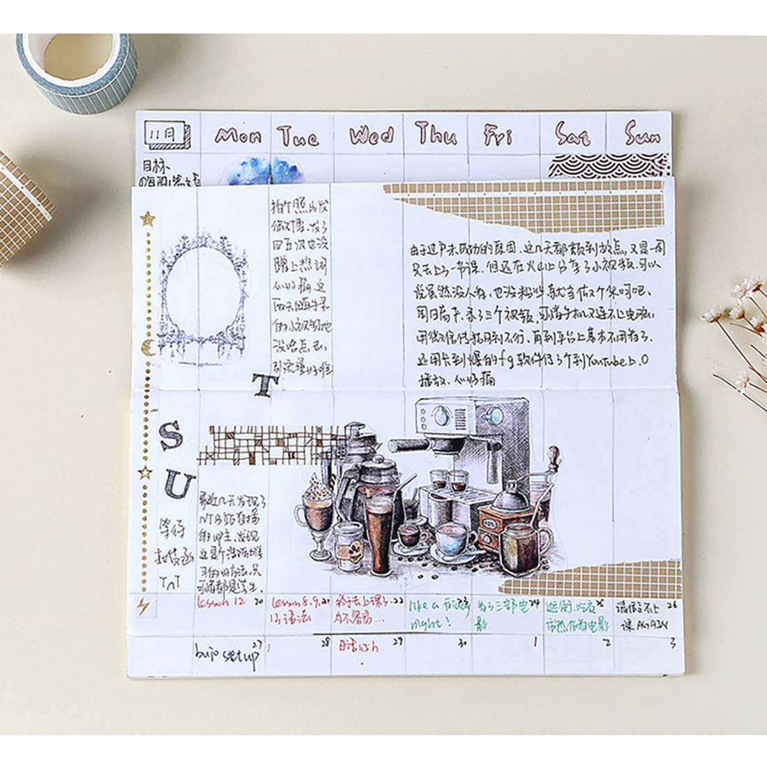 マスキングテープ　作家さん混ぜセット マスキングテープ 作家さん混ぜセット WASHI TAPE マスキングテープ 3