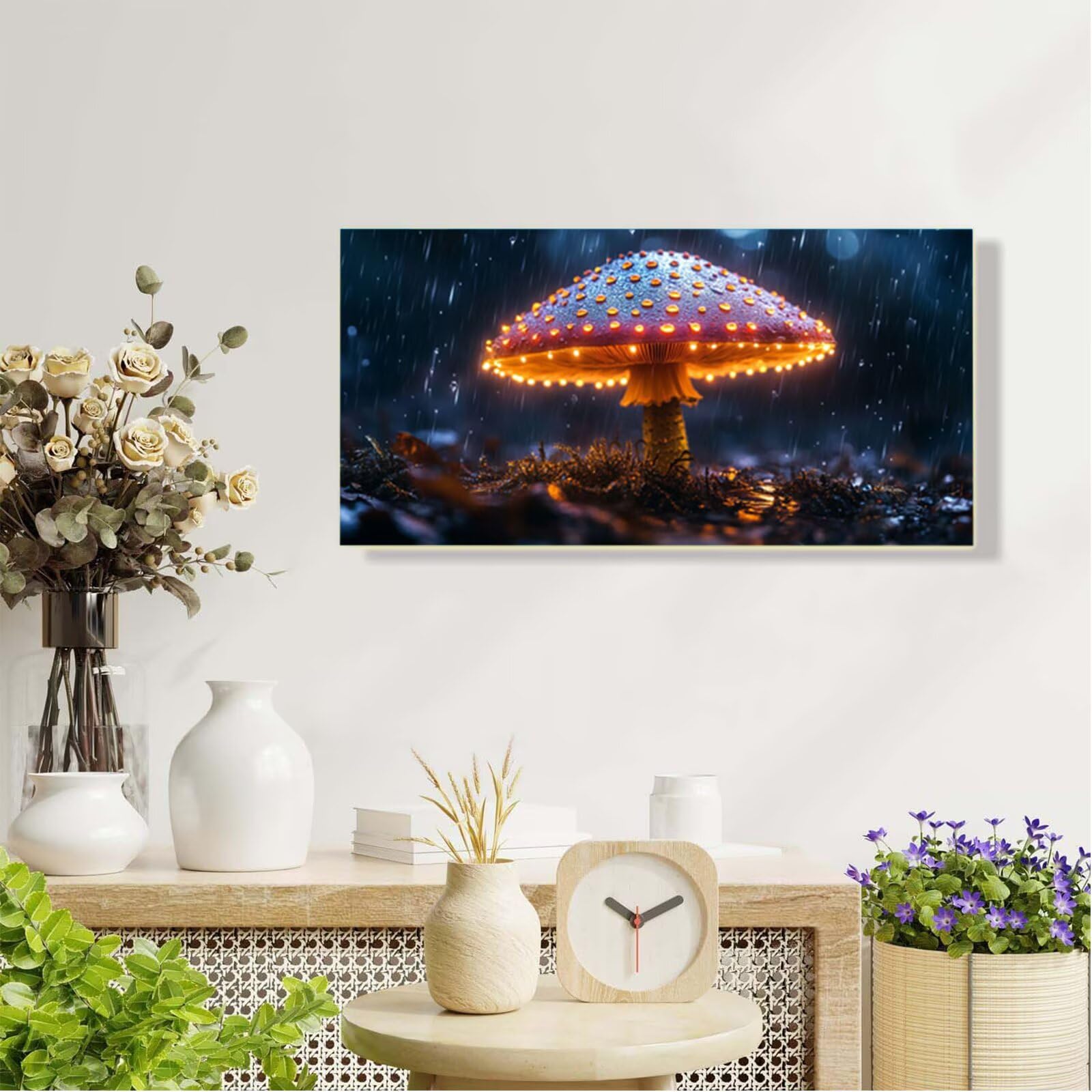 Malowanie numerami dla dorosłych Pora deszczowa, zestawy do malowania według numerów 60x120 cm zestaw aktywności ręcznej pełny numer artystyczny kreatywny DIY malowanie dla dorosłych według numerów