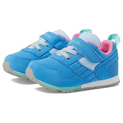 Tsukihoshi Kids Racer (Toddler/Little Kid) Girls Shoes Blue/Pink