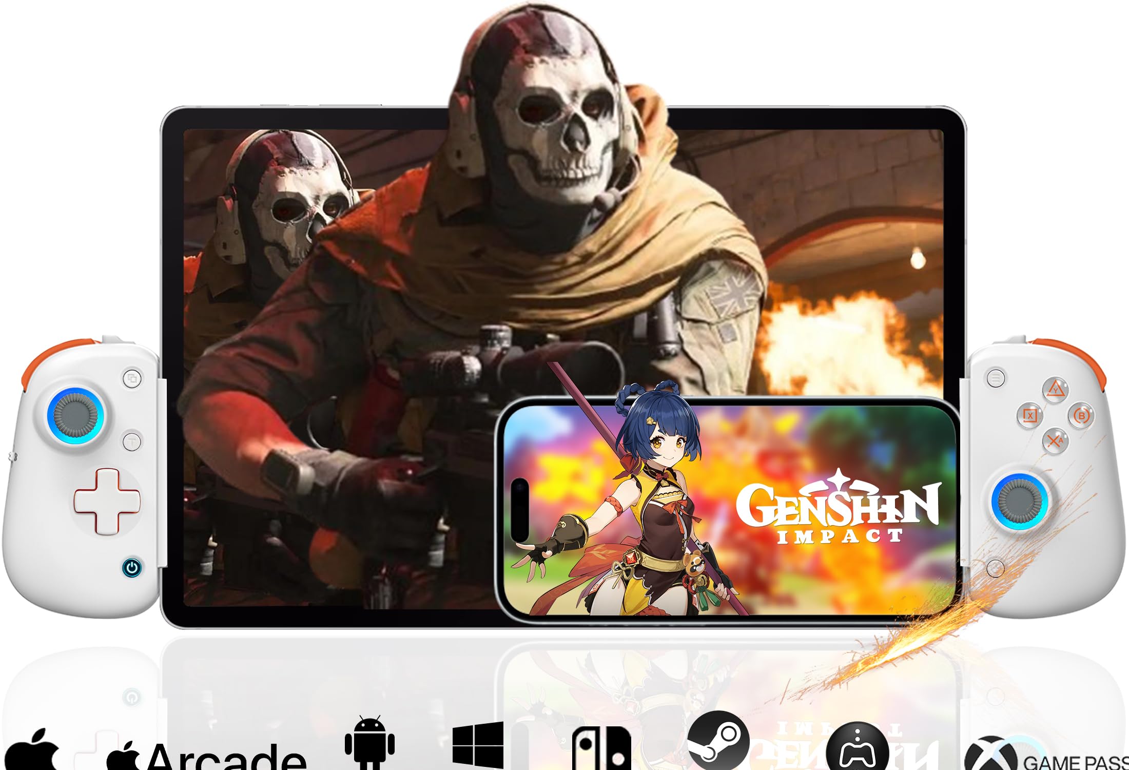 Snapklik.com : Mobile Gaming Controller For iPad/Tablet 13, iPhone ...