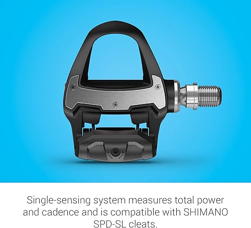 Miniatura 4 de Garmin Rally RS100, medidor de potencia de detección única, compatible con tacos SHIMANO SPD-SL