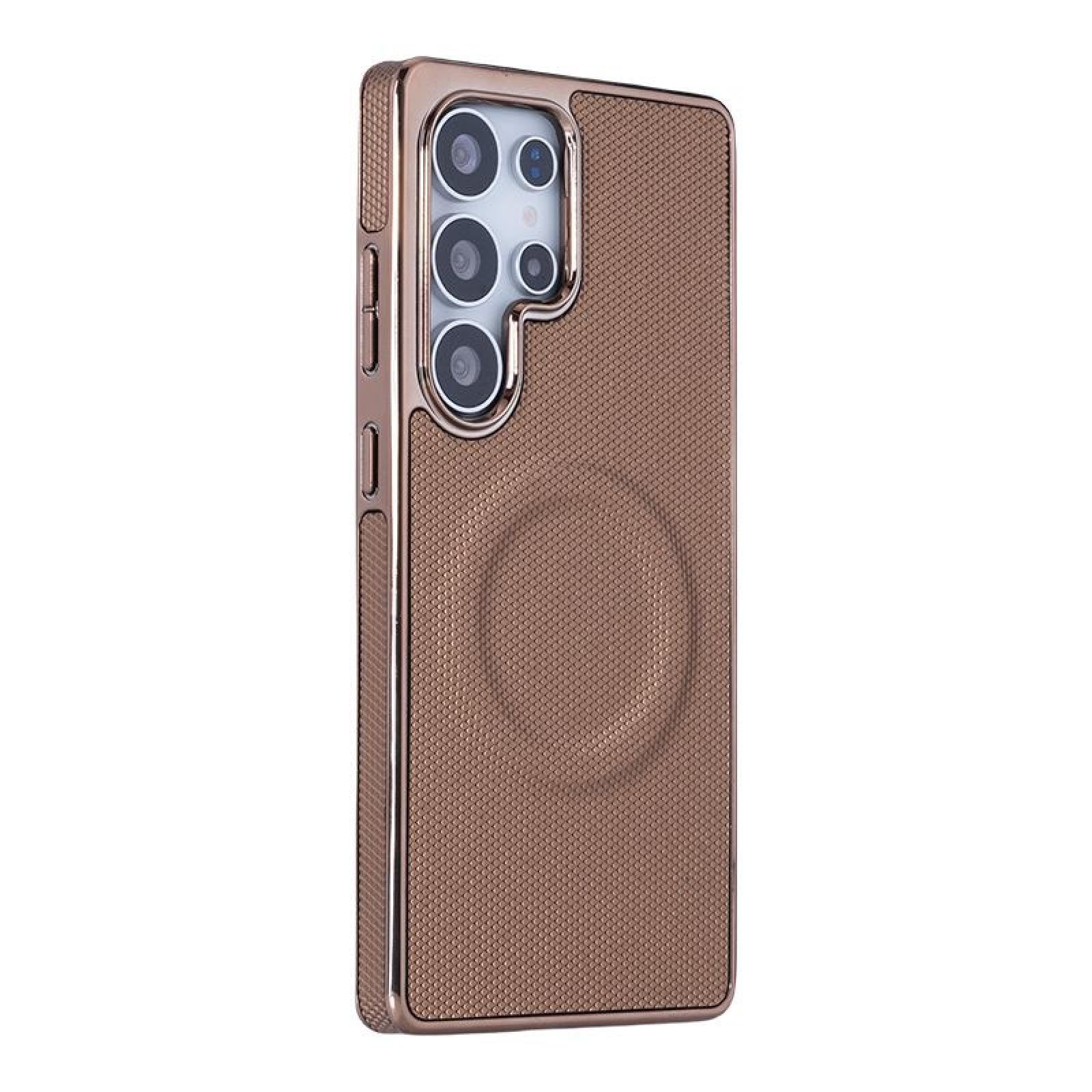 Coque Samsung S23 plaquée or compatible chargeur sans fil - 7