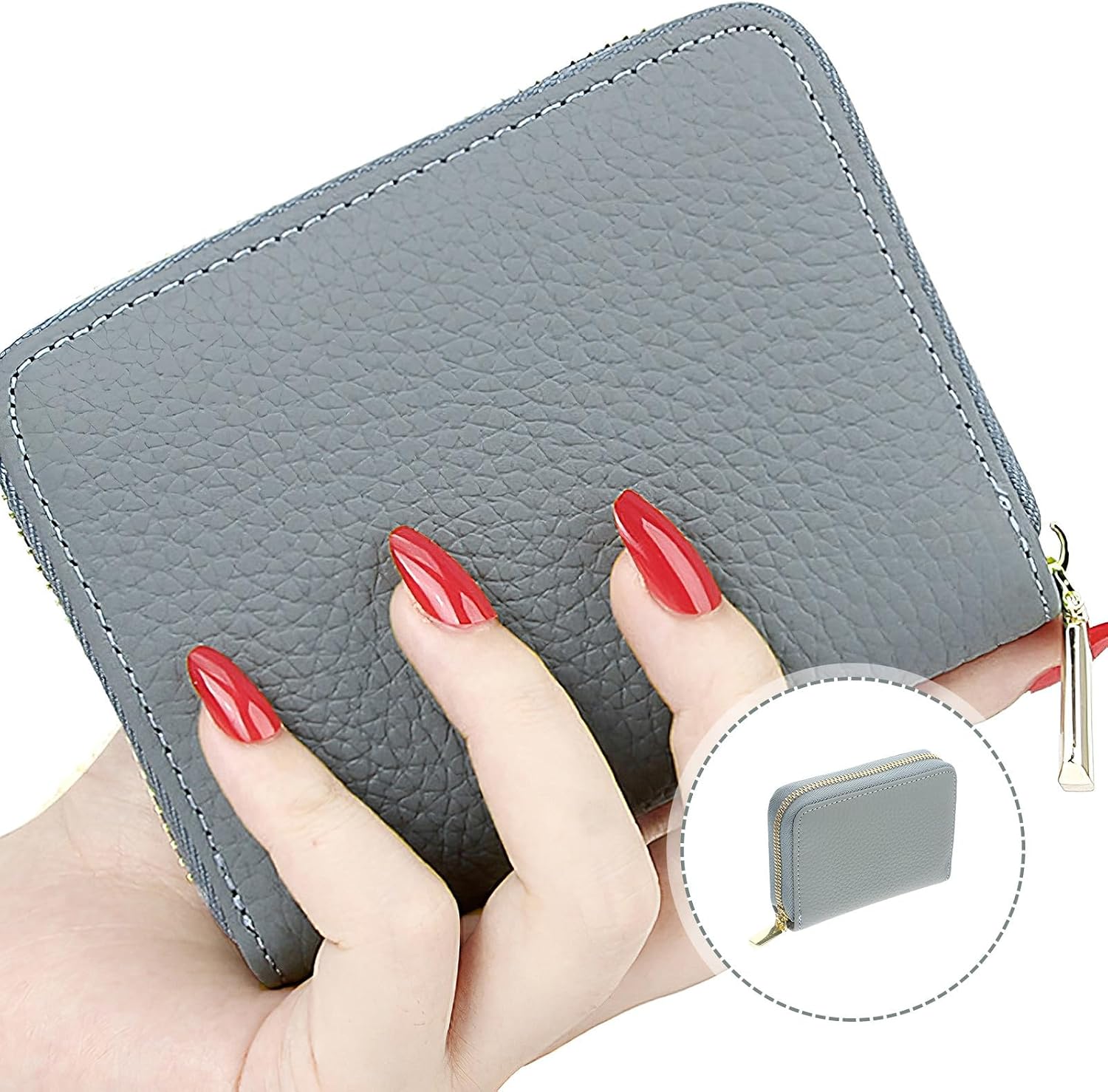 VALICLUD Card Holder Wallet for Business and Id Cards Compact