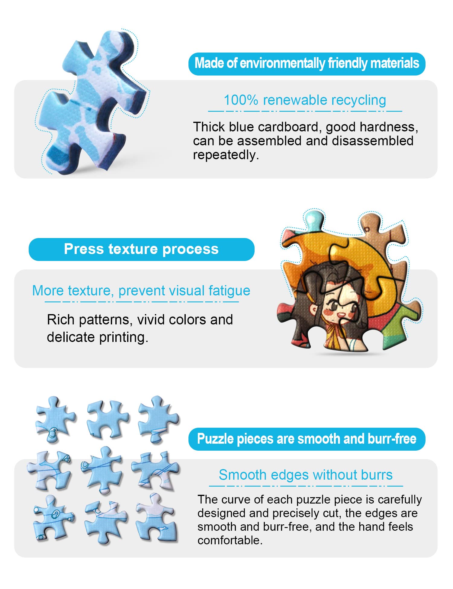 Mini Jigsaw Puzzles for Adults (4 Packs) Double-Sided Puzzle with Reference Blueprint, Micro Puzzle, Comes with Tweezers for Small Puzzles, Suitable As a Gift