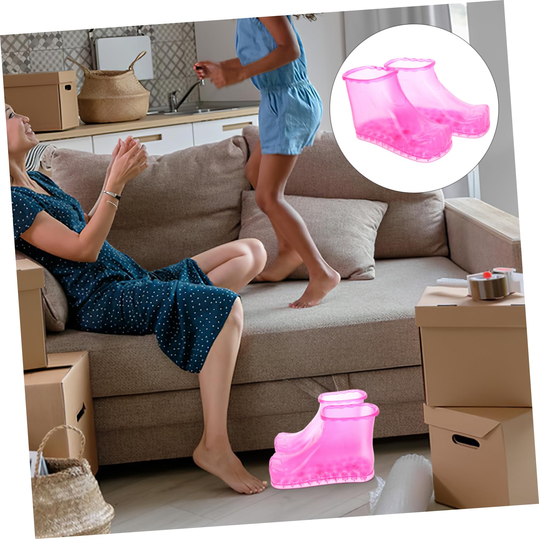 Fußbad Schuhe Hochgeschnitten Pediküre Boots Fußbadewanne Fußsoaking Eimer Fußmassage Spa Bequem Home Rosa Bpa Frei Fußpflege Fußpflegegerät