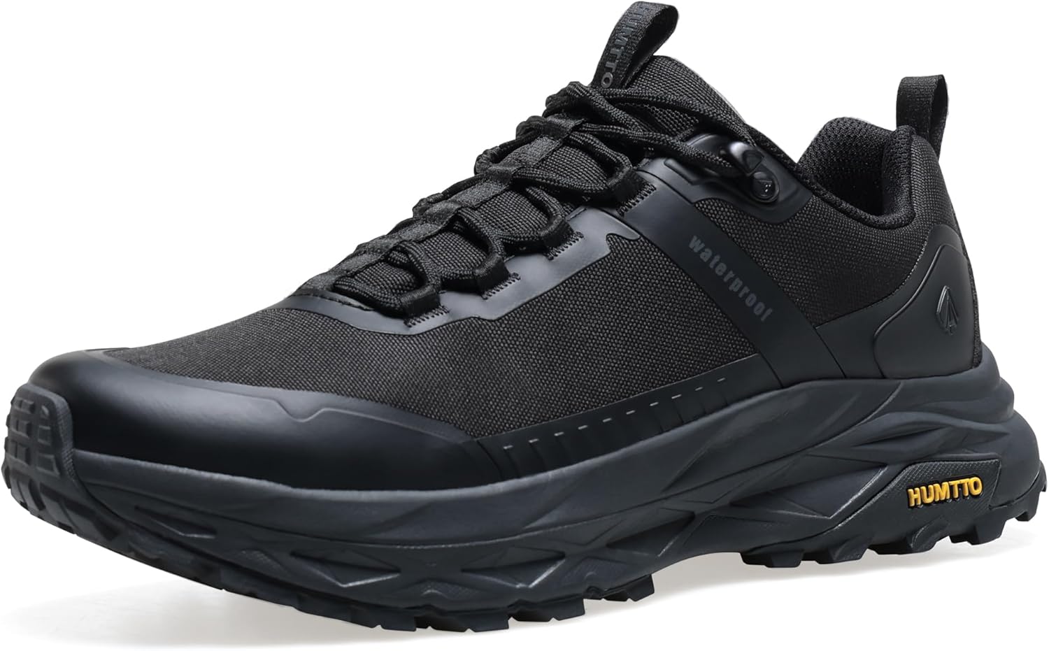 HUMTTO Men's Waterproof Lightweight Hiking Shoes Non Slip Trekking Trail Sneakers for Walking Comfort Outdoor Camping All Terrain