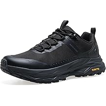 HUMTTO Mens Waterproof Hiking Shoes, Lightweight Non-Slip Trail Trekking Sneakers, Outdoor Walking Shoes for All Terrain