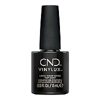 Vista 2 de CND Vinylux Long Wear Shine Top Coat, Quick Drying Formula, Easy to Remove, 0.5 Fl Oz