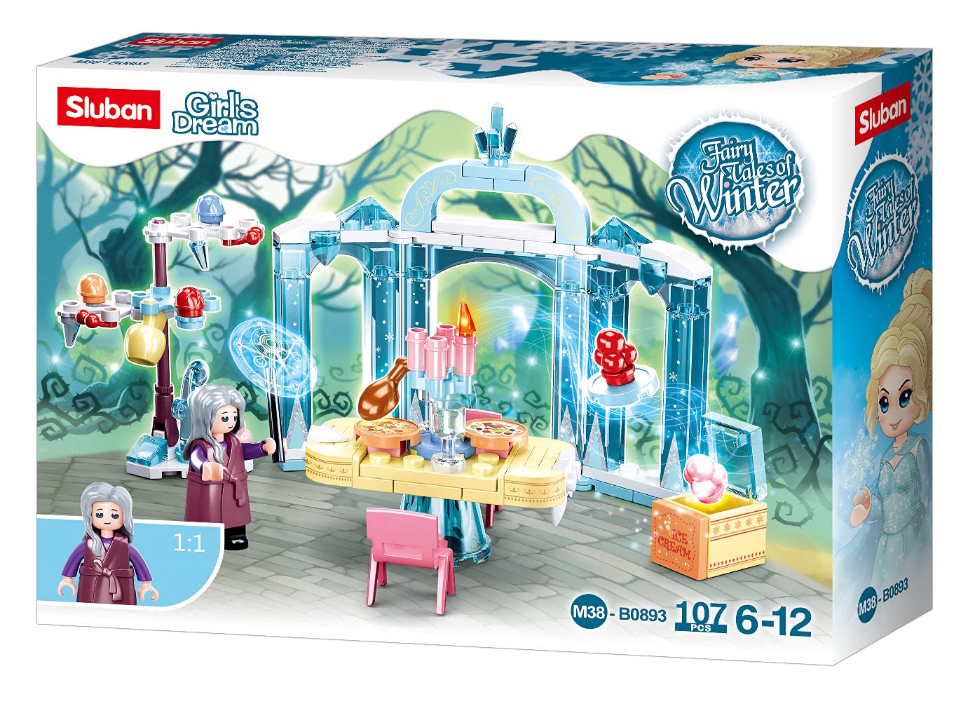 Sluban Fairy Tales of Winter - Kolacja 107 szt