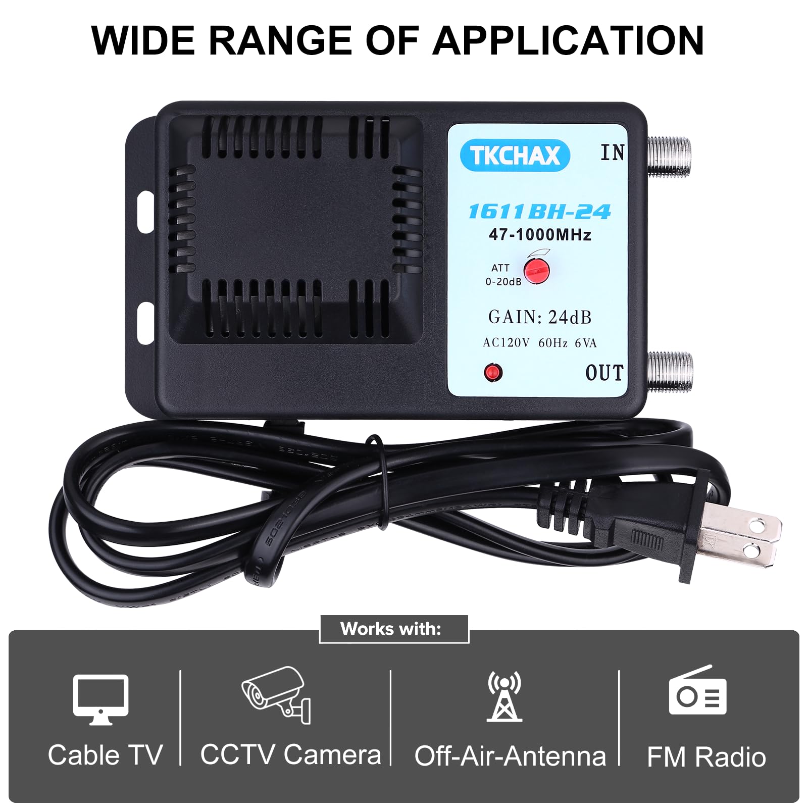 Abaniact　TVブースター Abaniact マルチブースター 4K8K対応 AV-M30L4S : 電材39 Yahoo