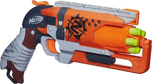 Miniatura 1 de Pistola Nerf Zombie Hammershot Blaster Estándar Anaranjado
