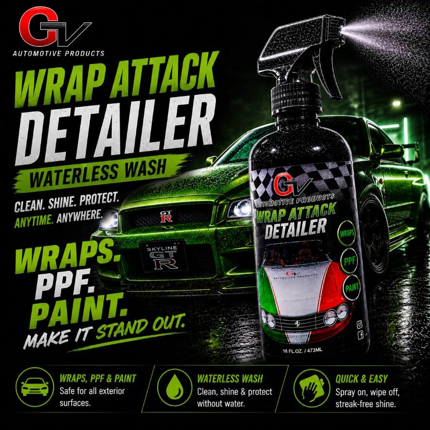 Wrap Attack Detergente sin Agua para Autos 1 Galón miniatura 7