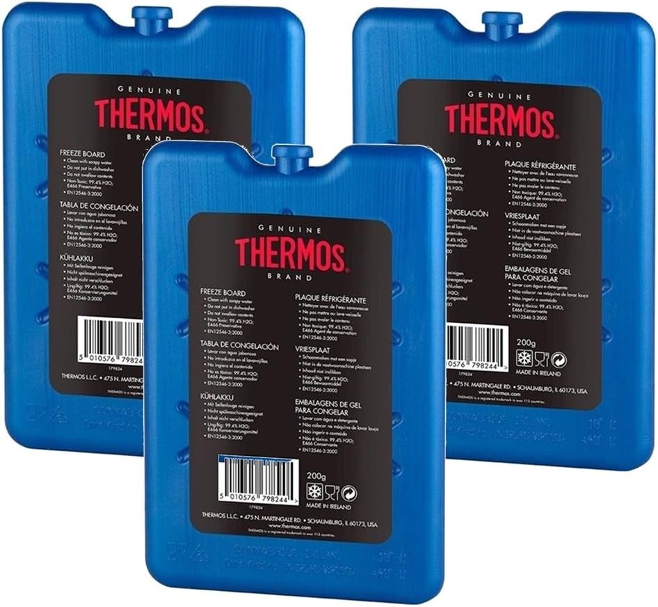 3x Thermos Reuseable Freeze Board - 200 g
