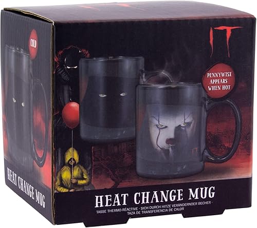 Miniatura 6 de Paladone Taza de cambio de calor Pennywise - Vaso de película de terror IT