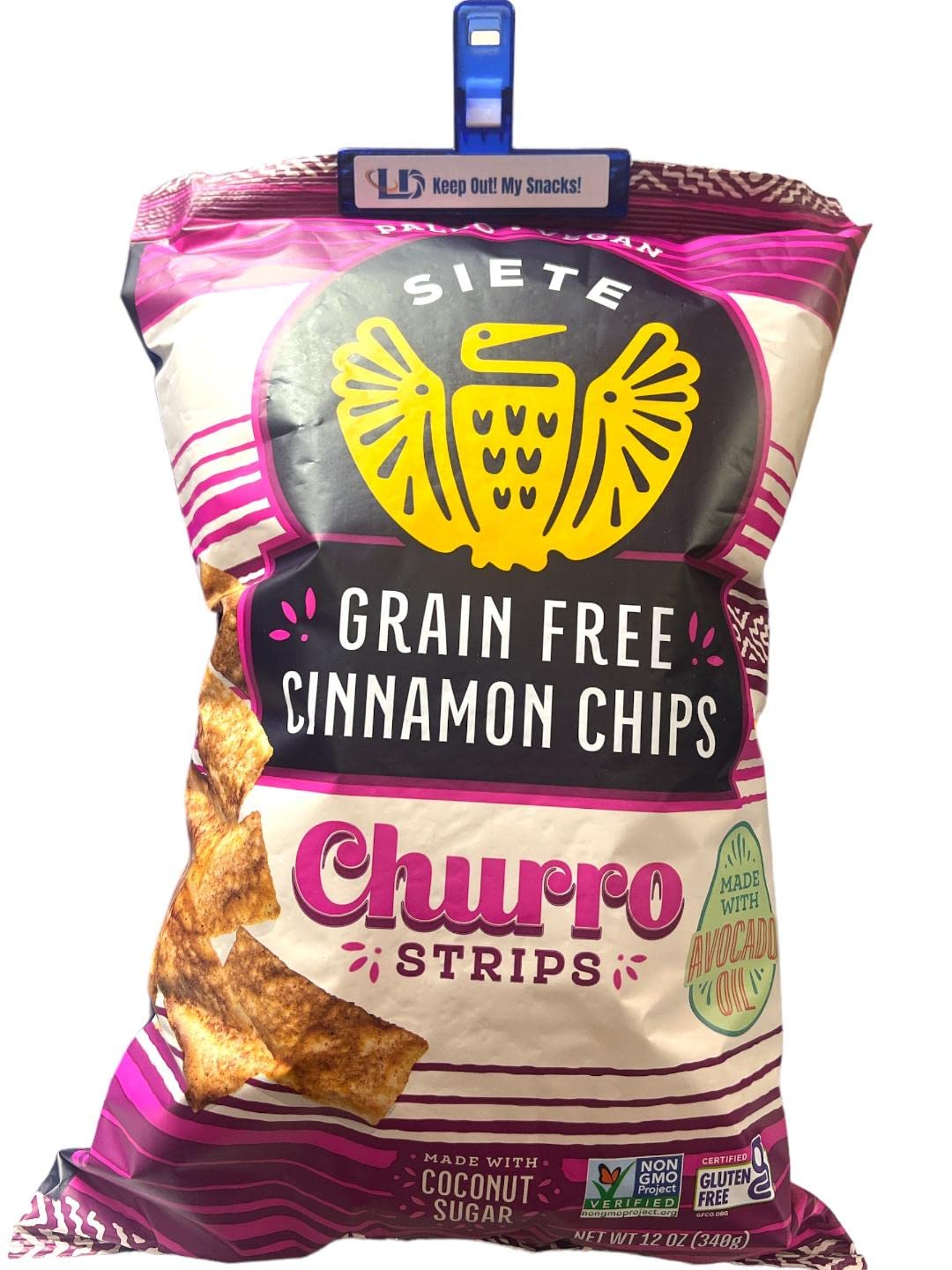 Siete Grain Free Cinnamon Churro Strips with Logic Dealz
