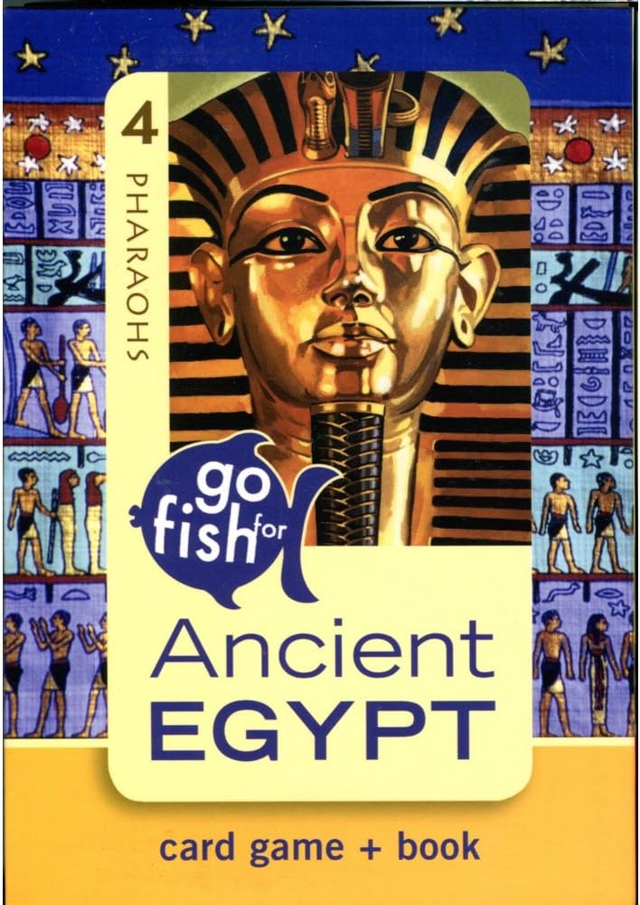 Birdcage Ancient Egypt Press Go Fish Cards & Book