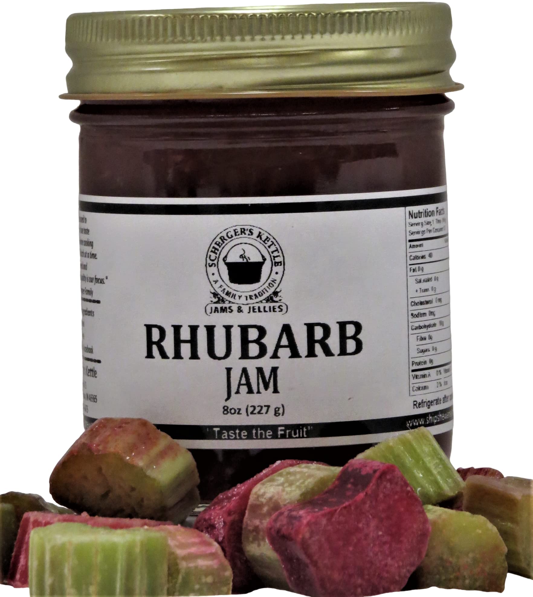 Rhubarb Jam, 8 oz