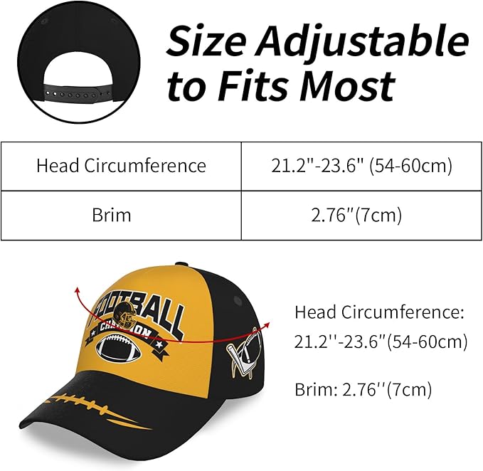 Gorra Football Cap Snapback Hombre Mujer City Classic miniatura 4