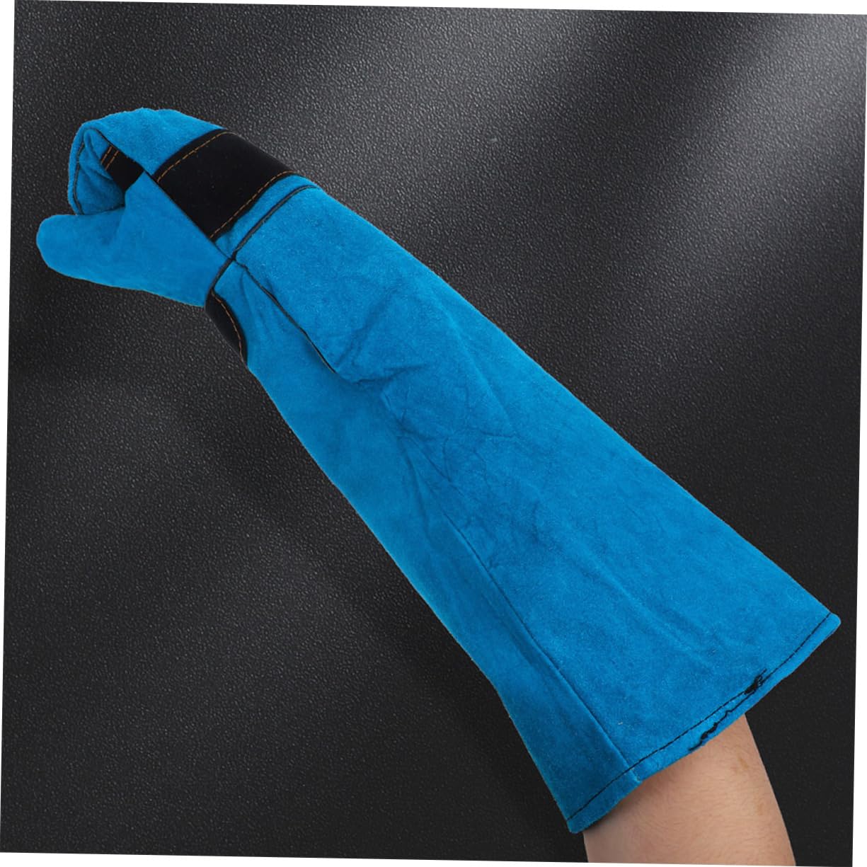 TOYANDONA Moufles de Protection Cuir Synthétique pour Chat et Chien Anti-Morsure Résistants aux Rayures, Ajustement Ergonomique, pour Soudure et Manipulation D’Animaux