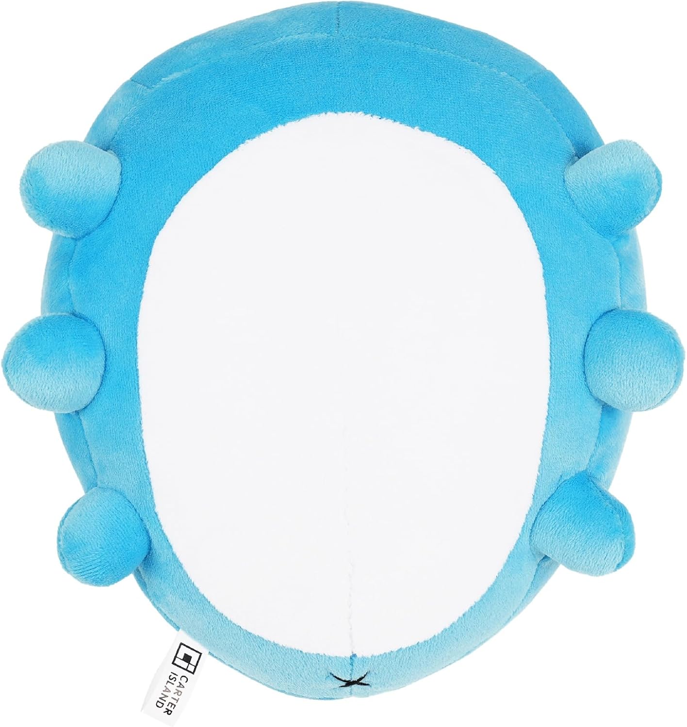 Mini Plush Doll 8", Official Licensed Squishy Bouncy Cuddly Buddy, Cute Blue Capoo in Lazy Pose, Iconic Plump Snuggle Toy, Ideal Surprise Gift for All Ages, Character Collection