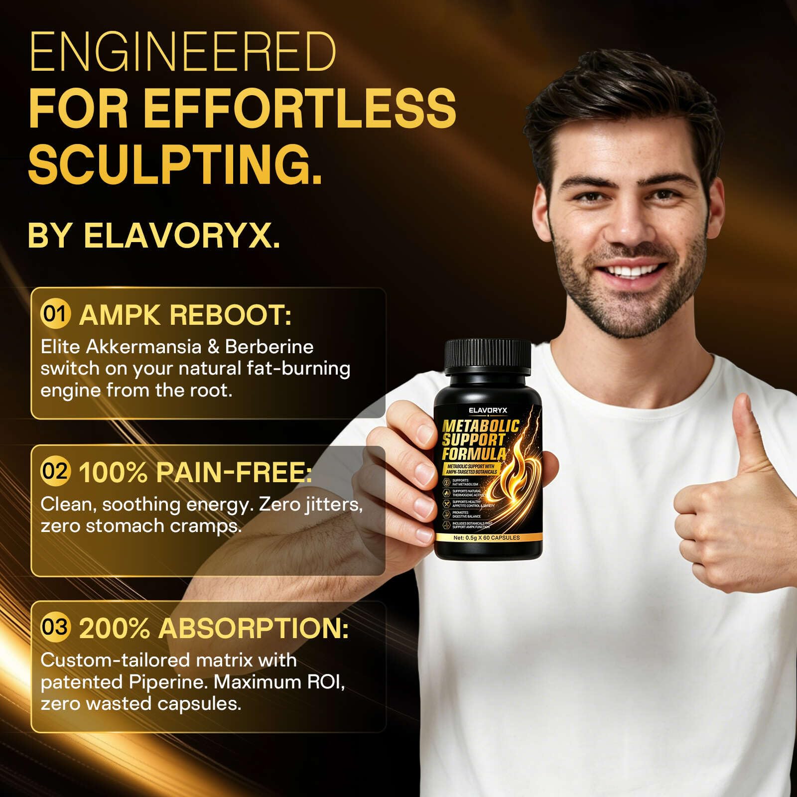 Fat Burner 6-in-1 Comprehensive Fitness Formula, 60 Caps — Amazon image 4