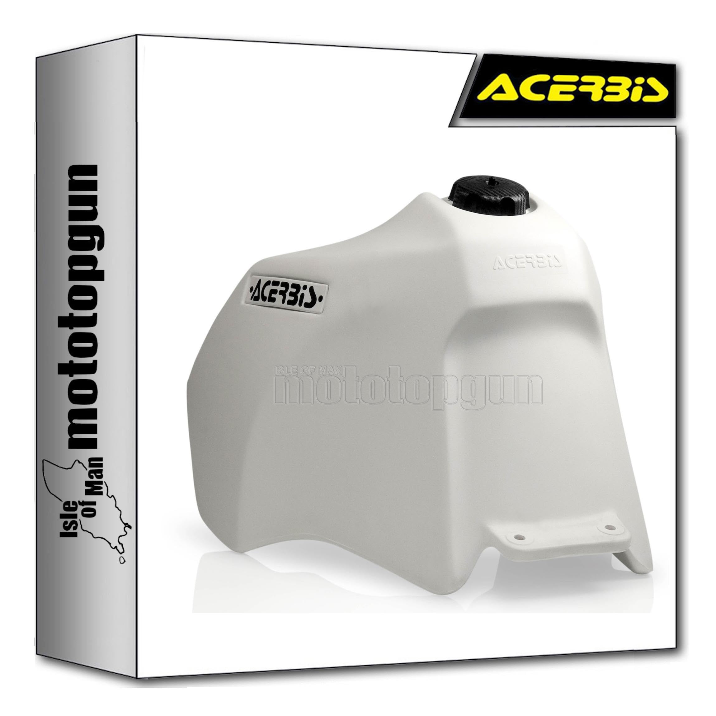 Réservoir blanc Suzuki DR 650 fuite essence solution Acerbis