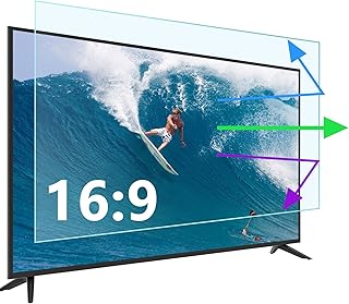 AIZYR Protetor de tela de TV antirreflexo antirreflexo com luz azul para 32/37/39/40/42 polegadas, filme fosco antirreflexo resistente a arranhões e protege os olhos, 40 polegadas/L875 × L 483 mm  