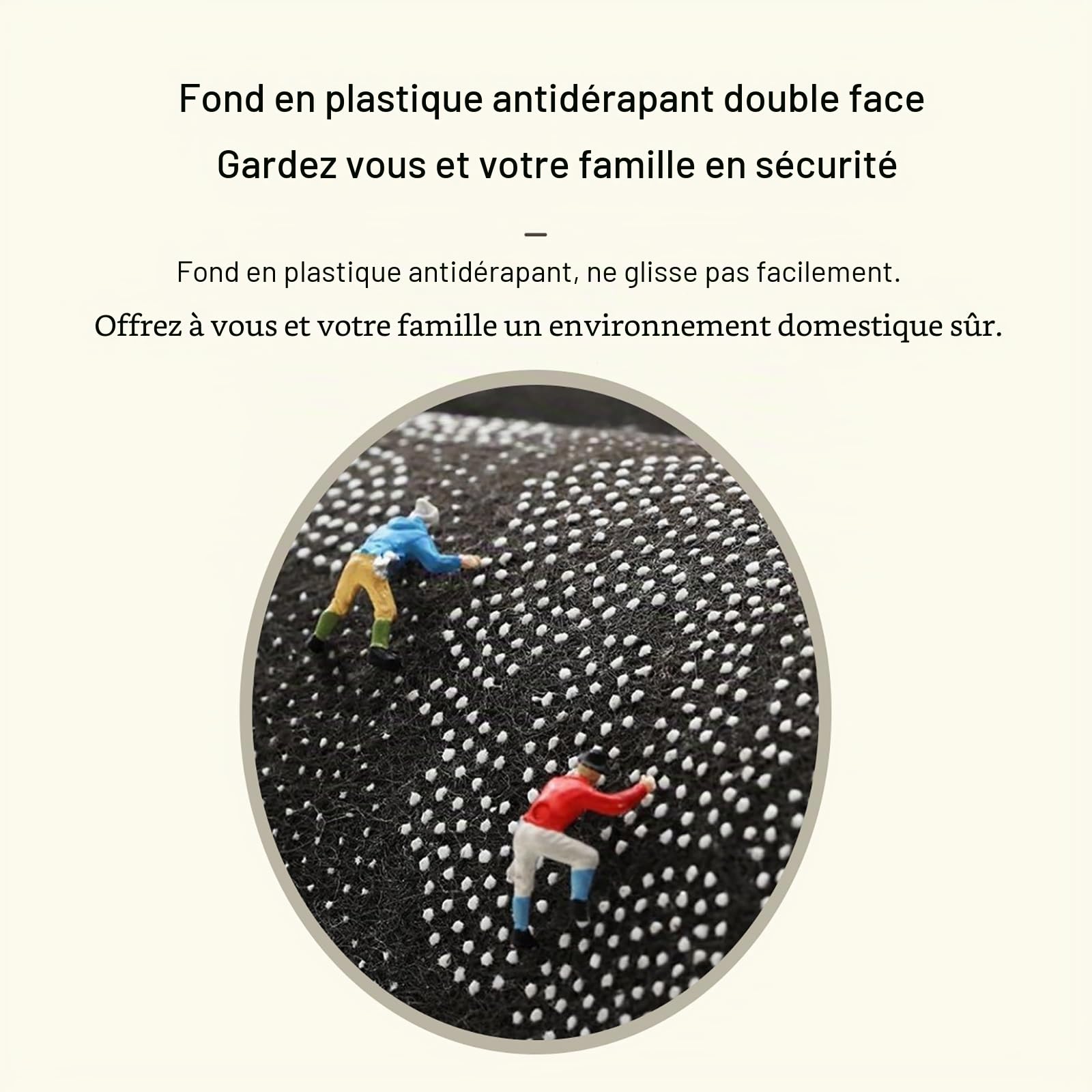 PUIOKA Tapis de Forme Irrégulière en Nuage - Antidérapant, Imitation Cachemire pour Salon