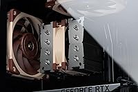 Vista 5 de Noctua NH-D9L, Premium CPU Cooler with NF-A9 92mm Fan (Brown) for Desktop