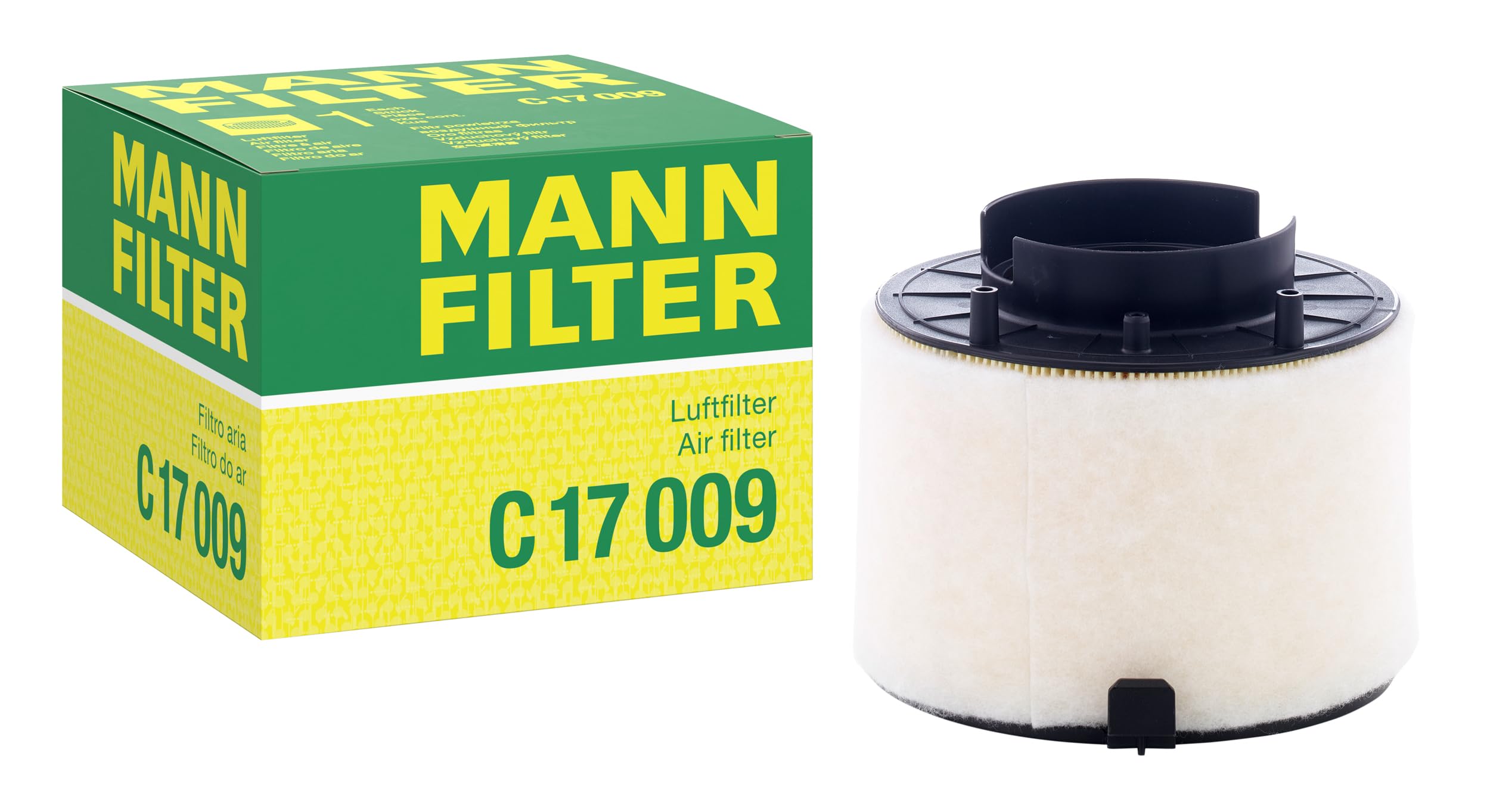 MANN-FILTER C 17 009 Air Filter - for Cars + Transporters