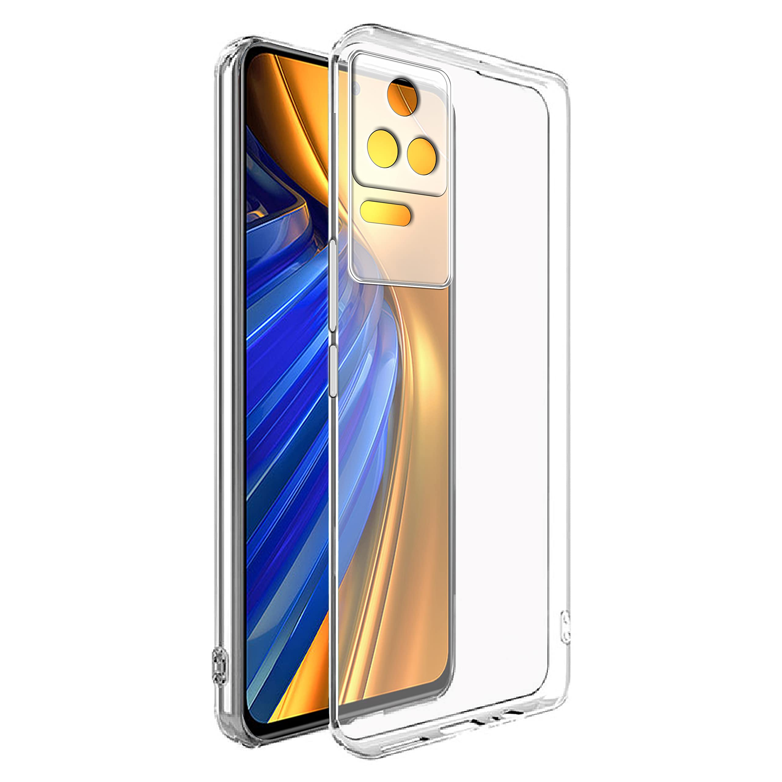 Amazon Brand- Solimo Basic Case for Poco F4 5G (Thermoplastic Polyurethane_Clear) (B0B6GC6X1R) Amazon Price History, Amazon Price Tracker