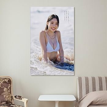 Amazon.co.jp: 高鶴桃羽かわいいセクシービキニ水着ポスター画像